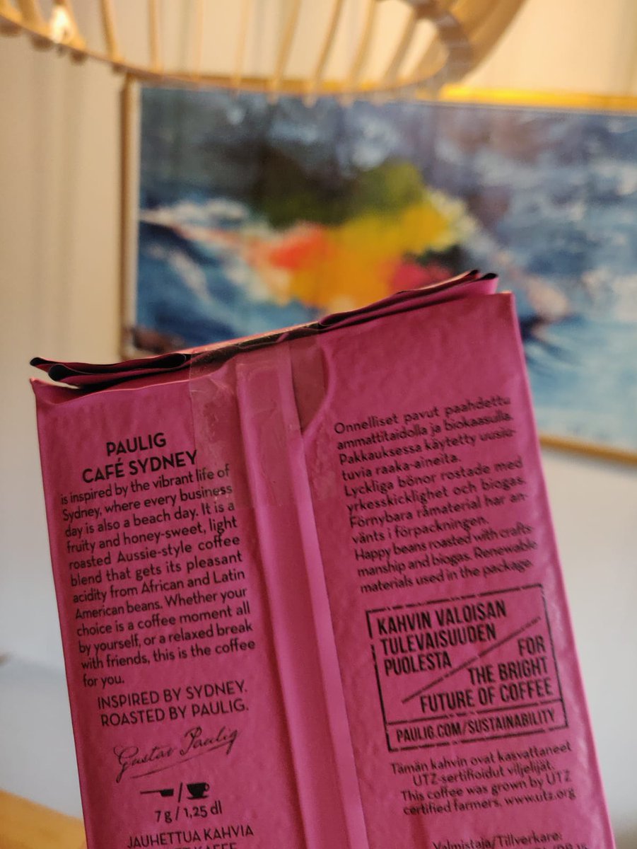 Biokaasu's tweet photo. Aamu on hyvä aloittaa virkistävällä ja tietenkin #biokaasu'lla paahdetulla kahvilla☕🥐🥪 Kiitos @PauligFi! #biokaasuesimerkki https://t.co/BXrTtp1z4A