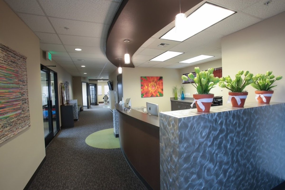 #Receptionarea at #SpokaneValley #dentist DaBell &amp; Paventy #Orthodontics