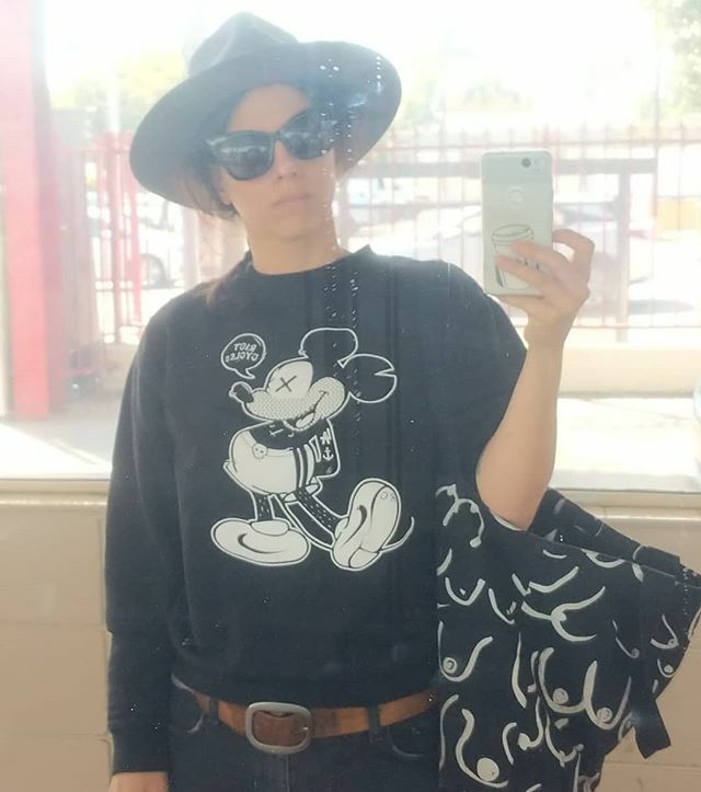 Carwash selfie. Finally cool enough to bring out the sweatshirts. F i n a l l y