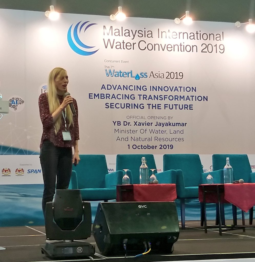 Denmark YWP's Nadia Lund takes the stage as keynote speaker at #MIWC2019! <a href="/iwaywp/">IWA YWP</a>
