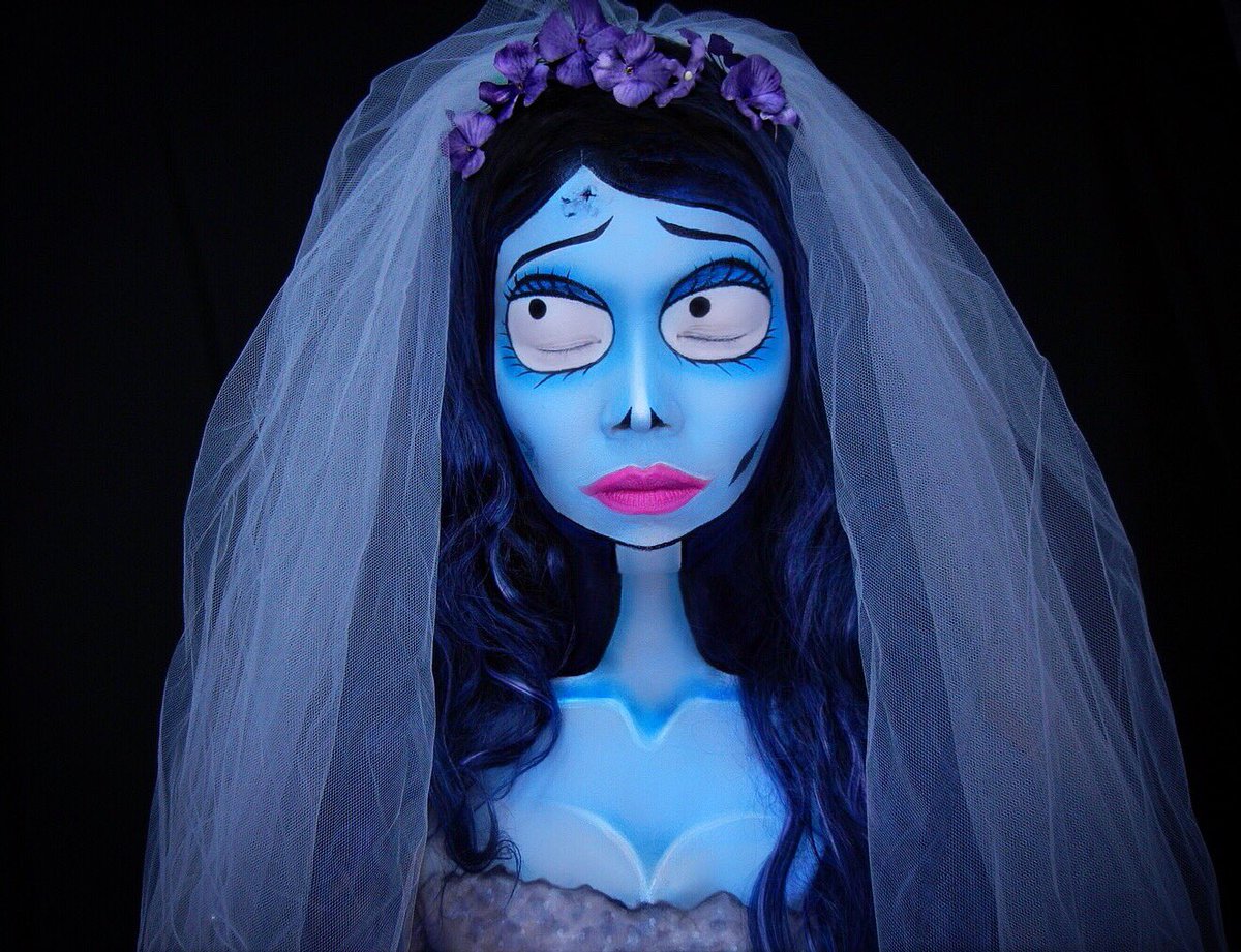 Chigusa V Tvittere Tim Burton S Corpse Bride コープスブライド エミリーメイク ハロウィンメイク コープスブライド エミリー アートメイク 仮装パーティー コスプレ ティムバートン ハロウィンパーティー T Co Bl9gvsuyht