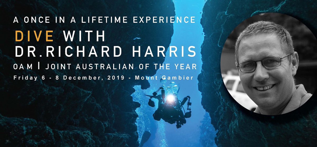 A once in a lifetime experience awaits in Mount Gambier. Join this exclusive guided dive with @drharry64 ✅ Friday 6 to Sunday 8 Dec, 2019 ✅ Two of Australia’s best sites; Kilsbys Sinkhole and Ewens Ponds with Dr Harry as our guide and expert ✅ kidsfoundation.org.au