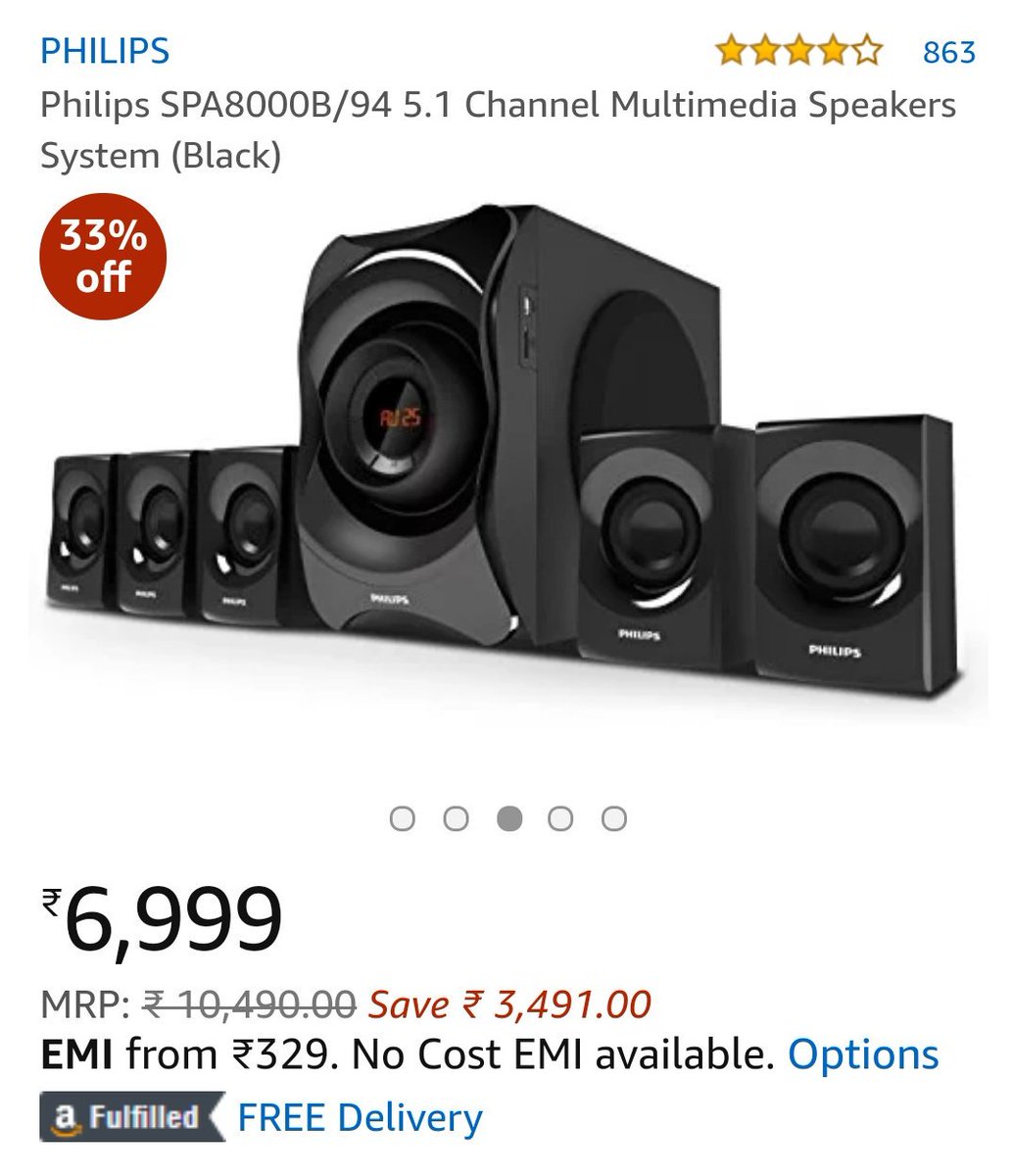 pavan791's tweet photo. @VeevenV @budugodu Here is the sneak peak.
Regular days. 6999 great India days 9250.
Local offline store price.. 5999 😝
@amazonIN #Amazon #AmazonIndia #AmazonGreatIndianFestival #Fakedeals #Amazoncheated https://t.co/XVzzQot5tF