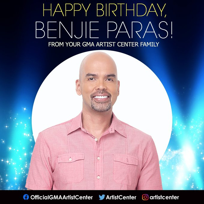 Happy Birthday to star, BENJIE PARAS! 