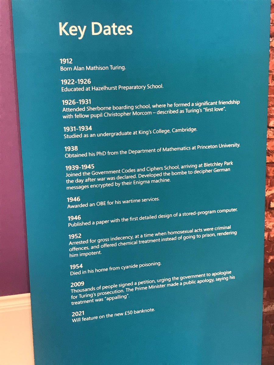 Great first day at #FutureDecoded  yesterday. Great keynotes, speaker and expo. Favourite thing so far was the exhibit showcasing the amazing work of Alan Turing at Bletchley Park breaking the Enigma Code.