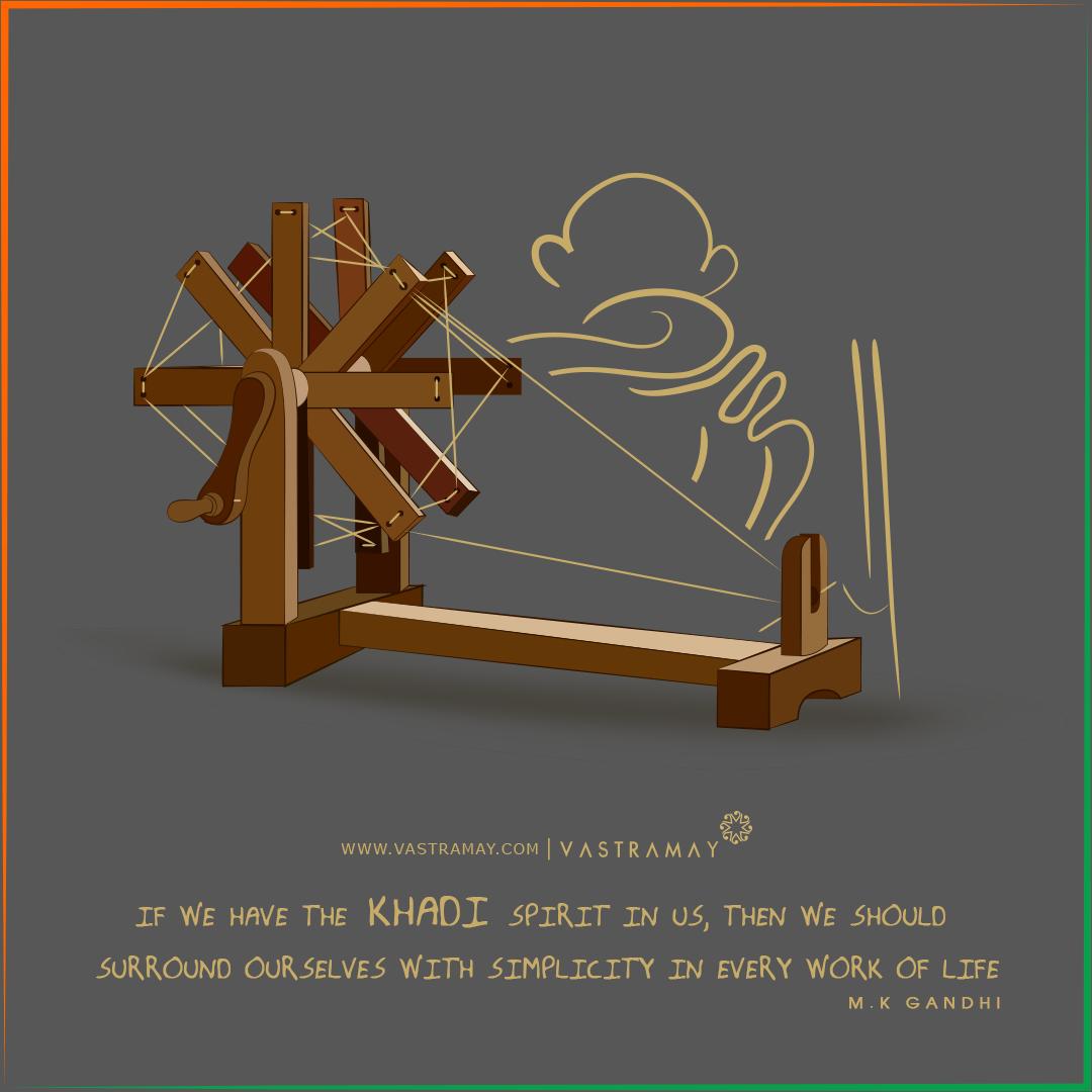 vastramay's tweet image. If we have the khadi spirit in us, then we should
surround ourselves with simplicity in every work of life
M. K. Gandhi
Visit Our Collection : vastramay.com
Call Us At : +91 8017 887 419
#vastramay #men #Pujaedit #gandhijayanti #gandhi #mahatmagandhi #gandhiji #india