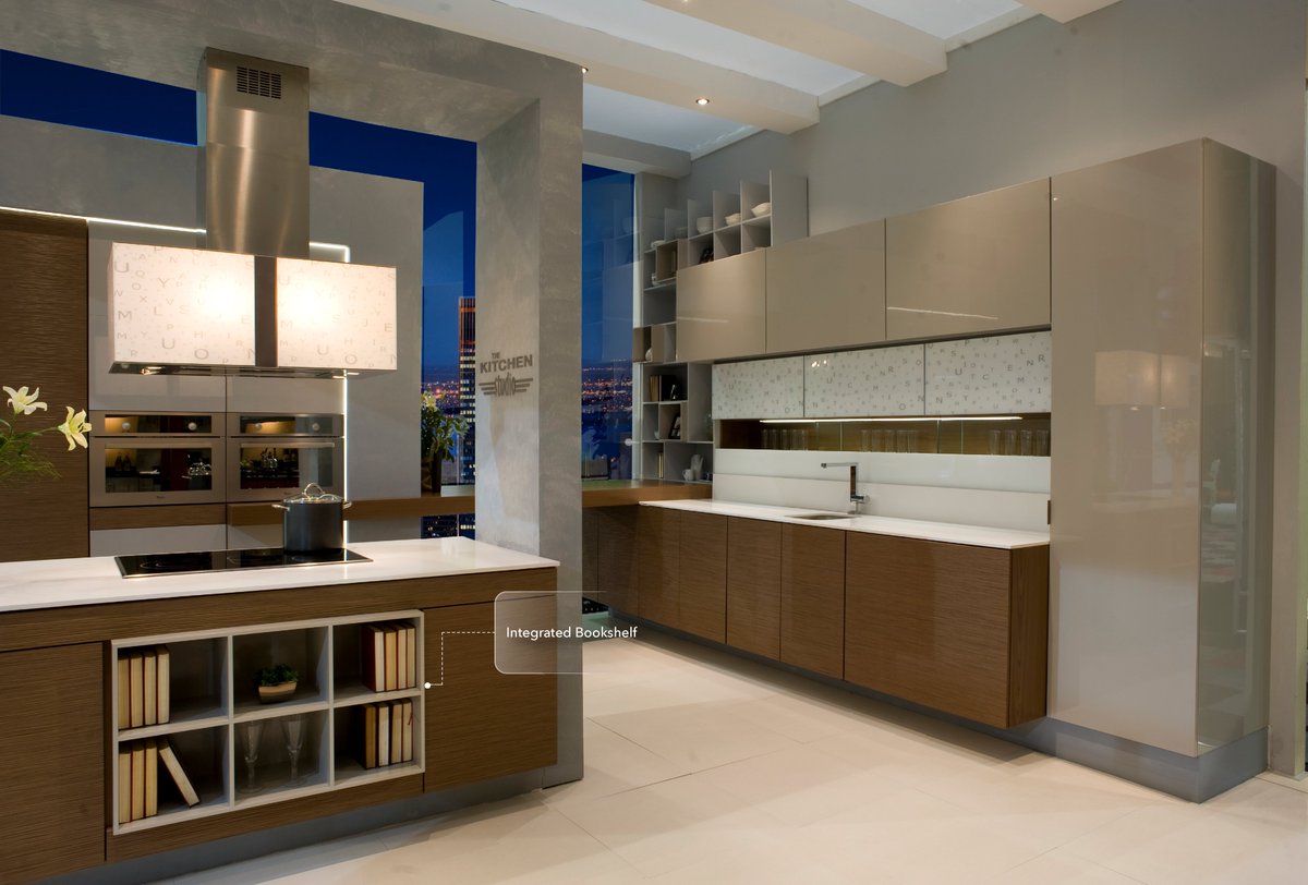 Keep your favourite cookbooks at arms-length with this integrated bookshelf. 

#kitchendesign
#interiordesign
#homedecor
#bespokekitchens