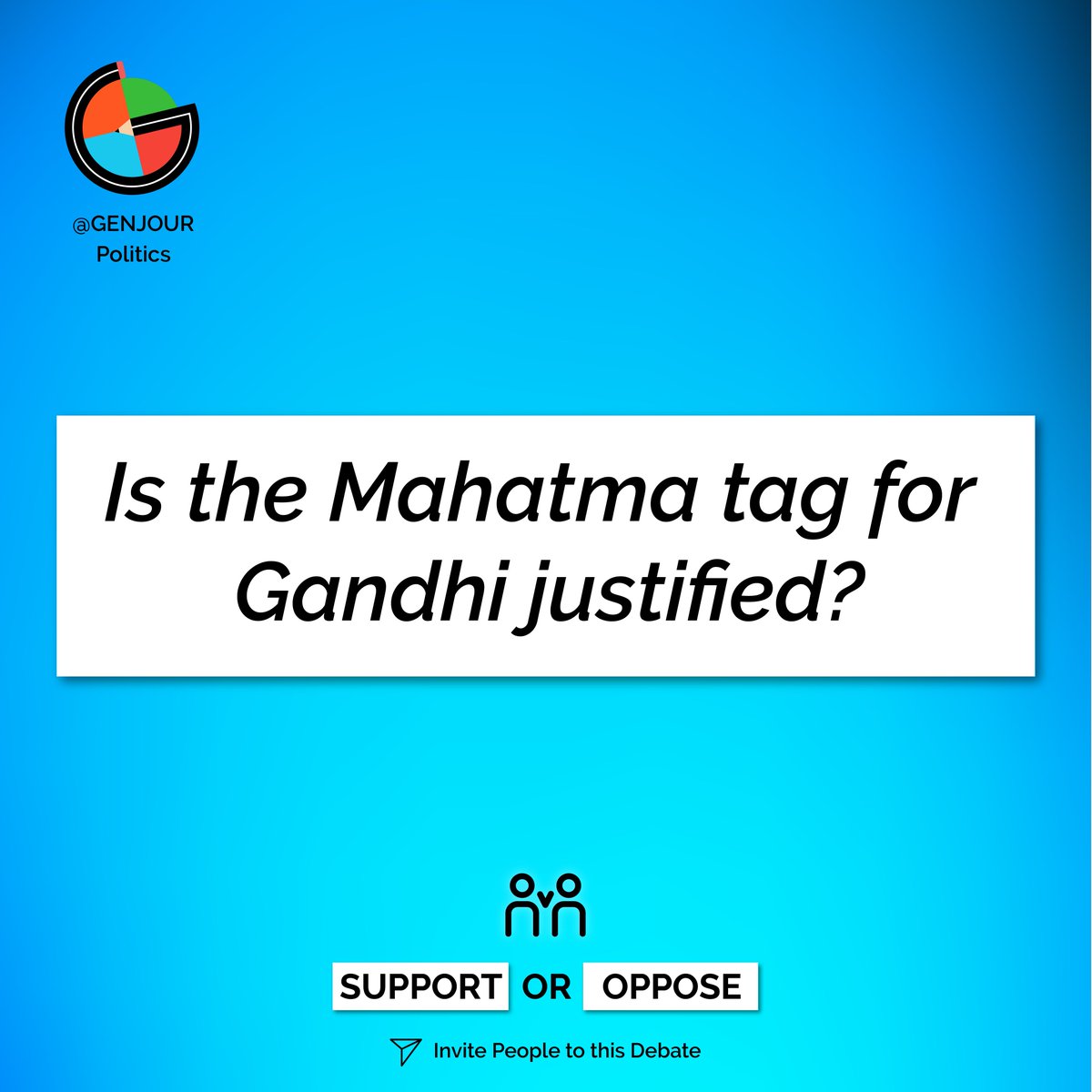 genjourofficial's tweet photo. It's Gandhi Jayanti. We would love to know what you think of Gandhi?

#gandhi #rahulgandhi #india #congress #indian #mahatmagandhi #quotes #gandhijayanti #gandhiji #raga #freedom #bhfyp #rahulgandhiforpm #narendramodi #gandhiquotes #peace #soniagandhi #politics #political #bjp https://t.co/ilwJmH4Us7