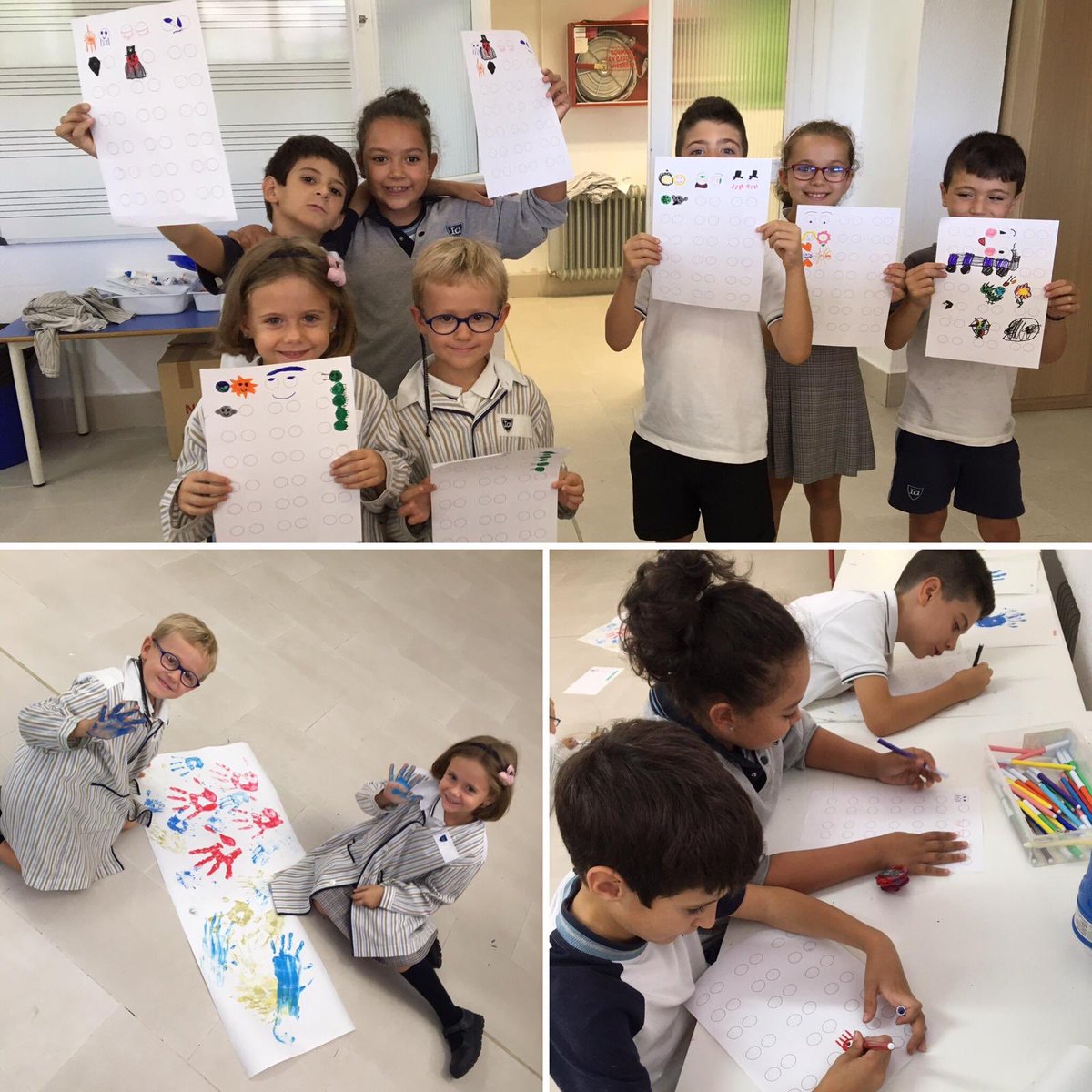 InterAravaca's tweet photo. Comienza nuestra extraescolar de Imagine Creativity. Han demostrado la diversidad de ideas para enfrentarse a una misma tarea🎨 #niñoscreativos #imaginecreativity https://t.co/u977p0Mwct