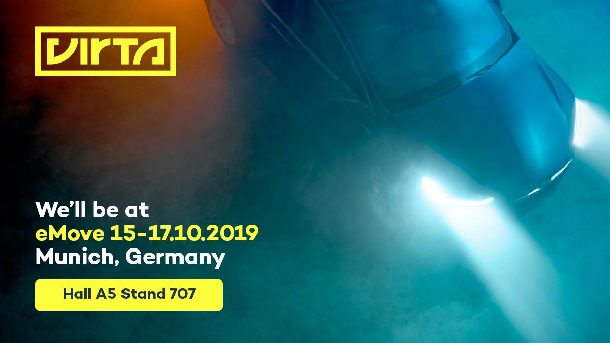 virtaltd's tweet photo. The eMove360° exhibition is held for the fourth time. It's the world’s largest trade fair for mobility, presenting the full range of future-oriented and sustainable mobility solutions - definitely the right place for us.

Let's meet up and have a chat!

#eMove2019 #emobility https://t.co/tvDgNEHa5M