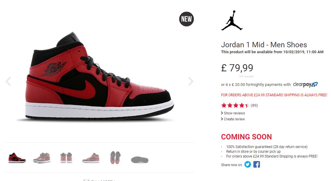 jordan 1 mid reverse bred review