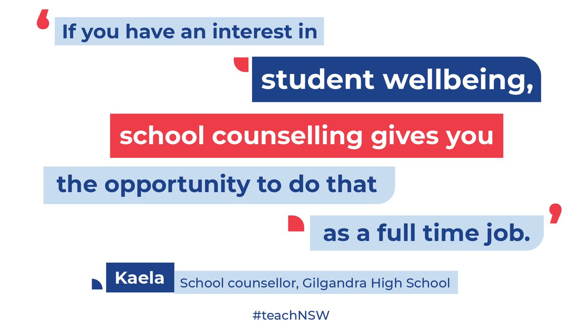 #JobFeed is live! Check out this week’s opportunities and find out more about retraining as a school counsellor in a NSW public school. To apply for a School Counsellor Sponsorship Program – Psychology, visit: bit.ly/Schcounsellorp…. #teachNSW