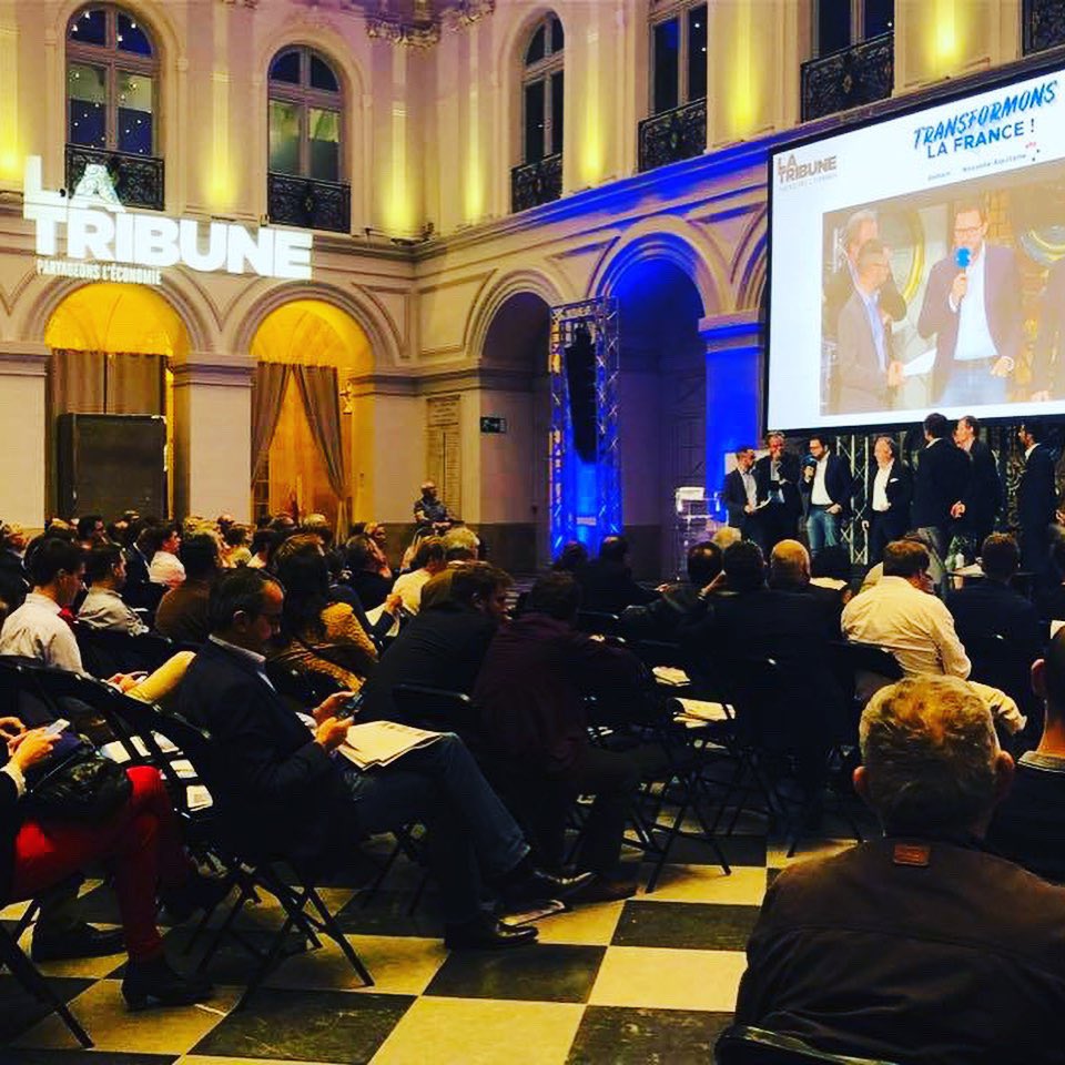 CheopsTechno's tweet image. Remise du prix du Manager de l’année par notre Président-Directeur Général, Nicolas @LEROYFLEURIOT , ce soir à la Chambre de Commerce et d’Industrie (CCI) à l’occasion de l’événement «Transformons La France», organisé par La Tribune.

#CheopsTechnology #LaTribune #TLF