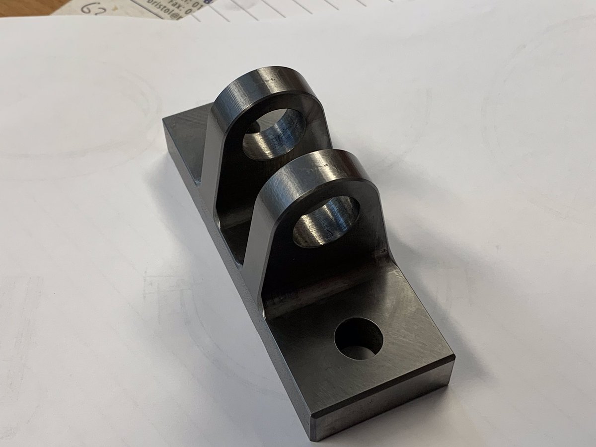 TeyronEngineer1's tweet photo. 3D machining dome by ourselves, using CADCAM software.
These are hinges for a local company https://t.co/mDqgmOelrv