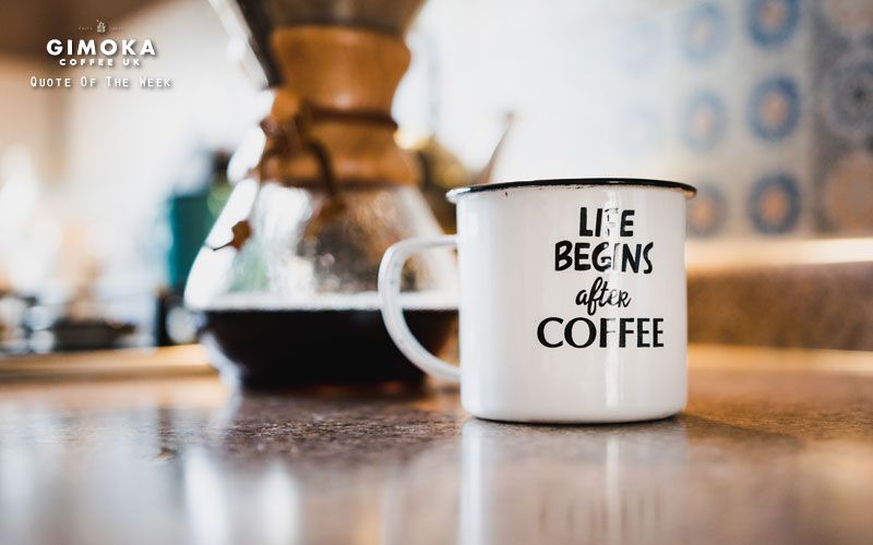 A beautiful day begins with a motivational  #Gimoka coffee #quoteoftheday 😊 ☕️