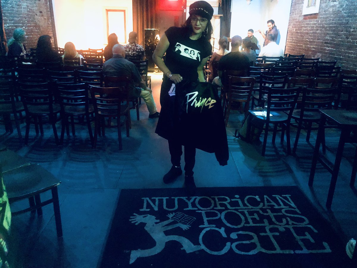MariaIsa's tweet photo. NYC is always love 💗 Had a blast rocking the mic @NuyoricanPoets tonight s/o @LaBrujaNYC I also had a blast celebrating 11 years of @DJTONYTOUCH #TocaTuesday hasta la próxima. #LatinXperience #Sasa 🇵🇷 https://t.co/YQMfdeKPkj