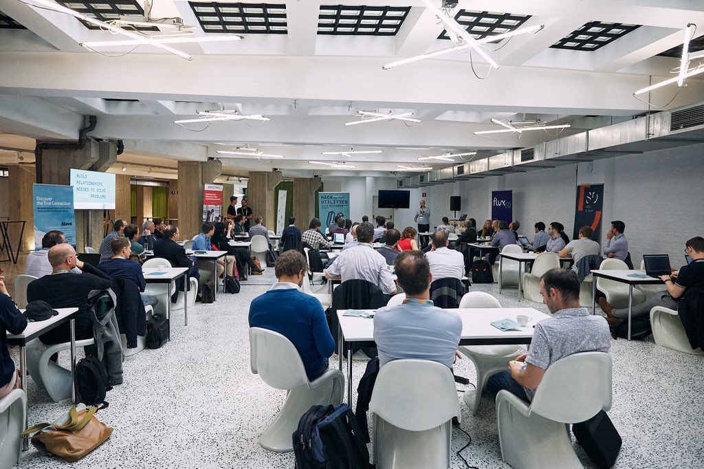 HackBelgium's tweet photo. 💥We are ready to kickoff Day2 of #HackUtilities!!
Big shoutout to co-organisers @flux_50 & @Vlakwa and partners @delaware @DALDEWOLF1 @SopraSteria @MerkatorGIS @ENGIEgroup and @Seth_and_Dunn for making this happen! Let’s Gooo https://t.co/IG34GneNsv