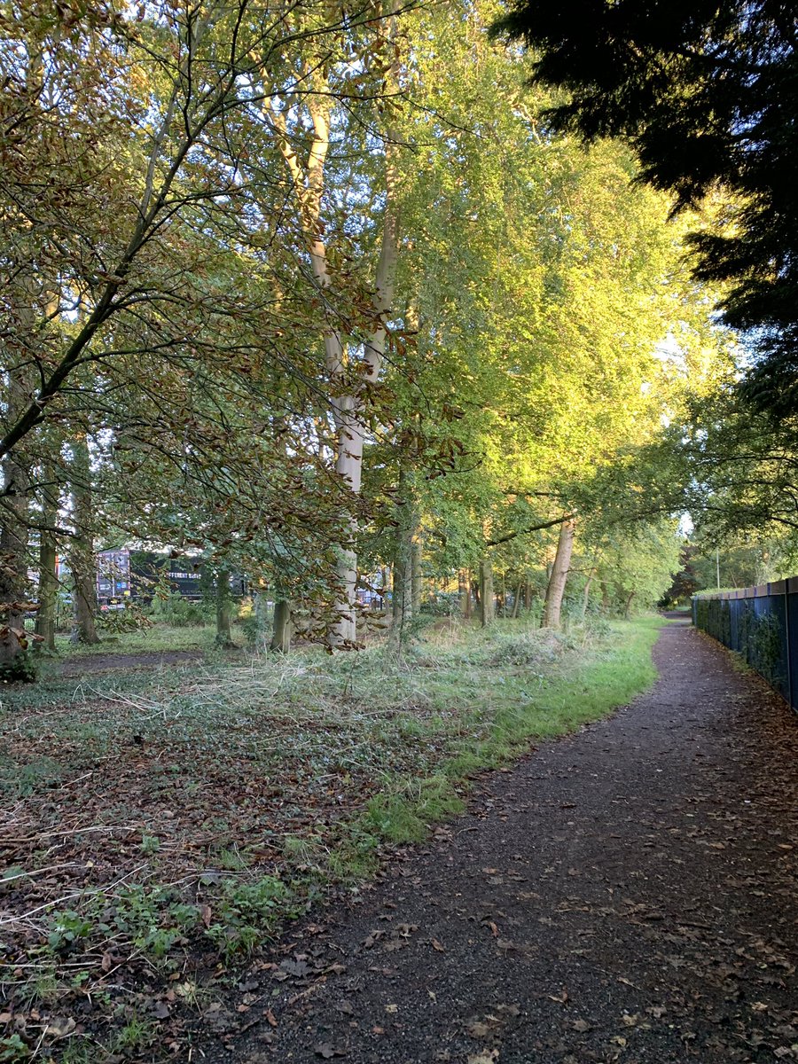 A new contract and walk to work #worklifebalance