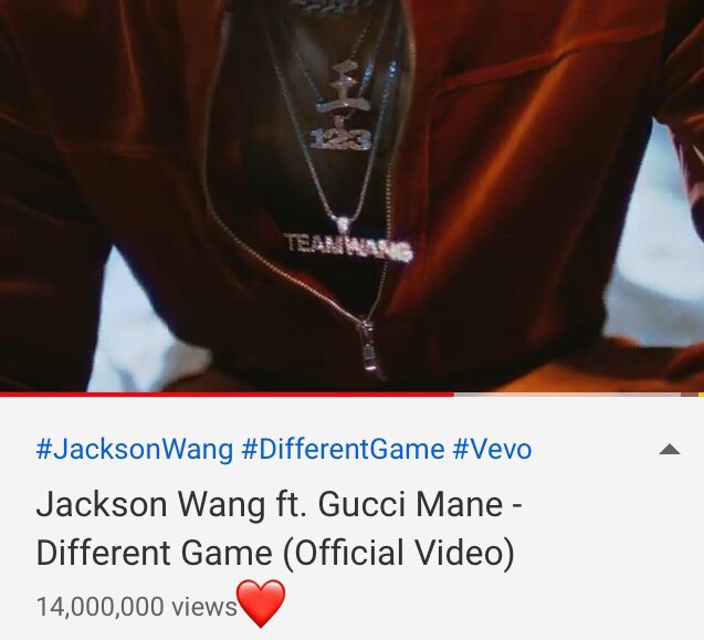 AddictingSmile's tweet image. So pretty to look at 14,000,000 ❤️

Jackson’s Different Game MV reached 14M views 🙌🙌🙌

youtu.be/Q4fYtFmoWDk

#DifferentGame
#JacksonWang1stAlbum #BulletToTheHeart #Mirrors #JacksonWang #잭슨 #王嘉尔 #TeamWang #GOT7 #2YearsWithTeamWang @JacksonWang852