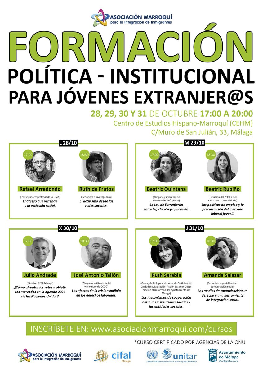AmandaSalazarr's tweet photo. El próximo día 31 hablaremos de medios de información como herramienta de integración social en la @Amarroquimalaga con qué mejor compañía que con @karinadadi y @ruthparticipa https://t.co/yse4gvqiH8
