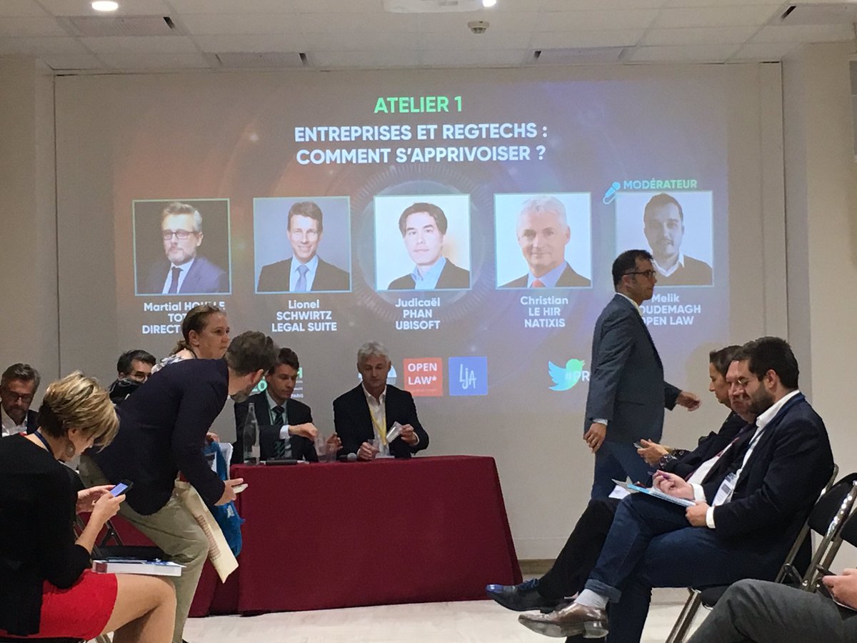 Hercule_tech's tweet photo. L’atelier 1 du #parisregtechforum débute bientôt : entreprises et regtechs, comment s’apprivoiser ? https://t.co/HMOz94pJIL