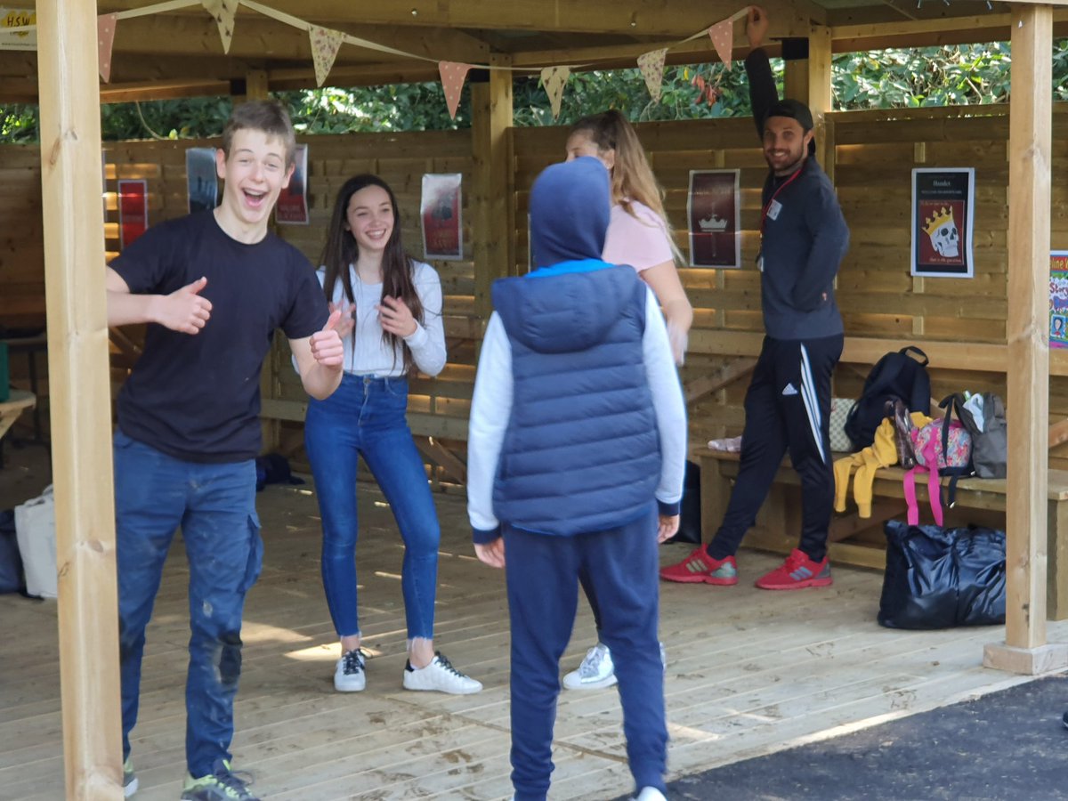 Site visit no.5 and the last one before heading back for the Tea Party. The pupils have been working hard sowing and sewing @ValenceSchool preparing for the grand opening of their new outdoor classroom space. #MADD2019 #makingadifference @radnorsevenoaks