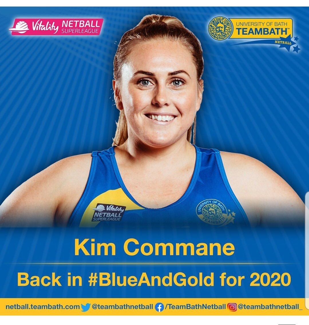 💥CLUB ANNOUNCEMENT💥
Australian super shooter @TeamBathNetball Superleage player @kimcommane is joining our coaching team! We are thrilled to have you on board Kim & can't wait to get the sessions started 🙌💜💚💙💛 #combiningforces #bathcougars #netball #developingplayers
