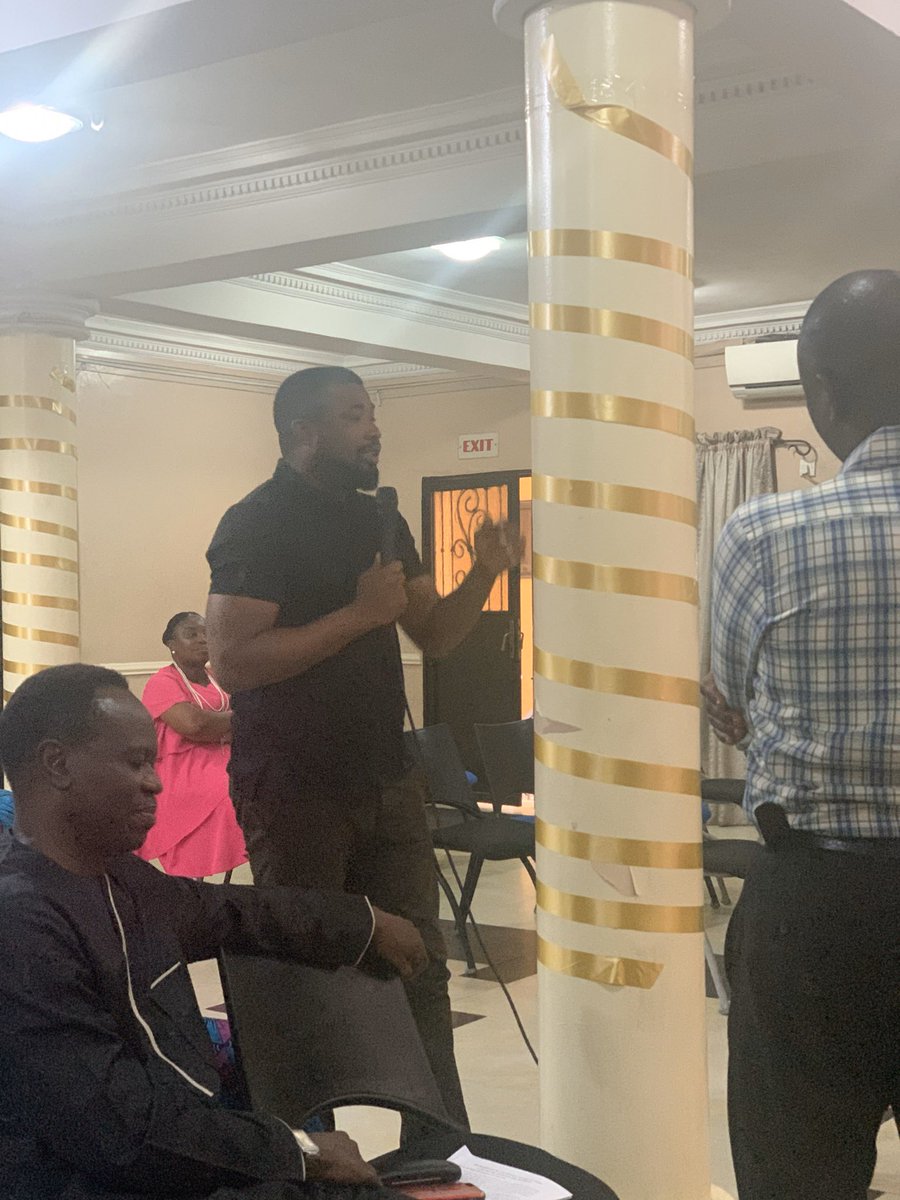 LadiSpeaks's tweet photo. Press men asking questions from the panel at #TheChurchRevolution press conference. https://t.co/LFGjVJzTdV
