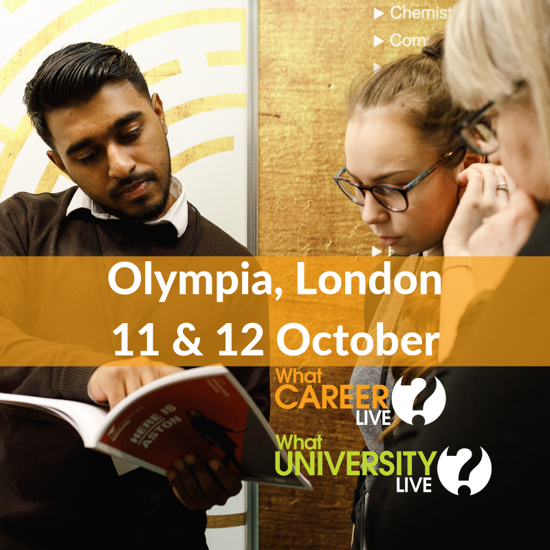 whatcareerlive's tweet photo. Discover what's next on 11 &amp; 12 October by meeting over 100 companies and universities with plenty of post-school opportunities on offer! Find free tickets to the event at https://t.co/qg4ffNlY3r #whatlive https://t.co/oNZ9xNPOrH