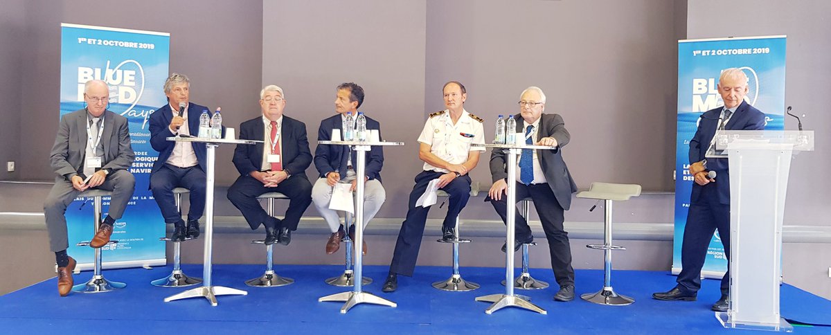 JuliePERSON_'s tweet photo. Intervention de @DidierCodorniou VP de la Région @Occitanie pour présenter la politique maritime en région aux #BlueMedDays du @PoleMerMed https://t.co/rtcYe4h4yj