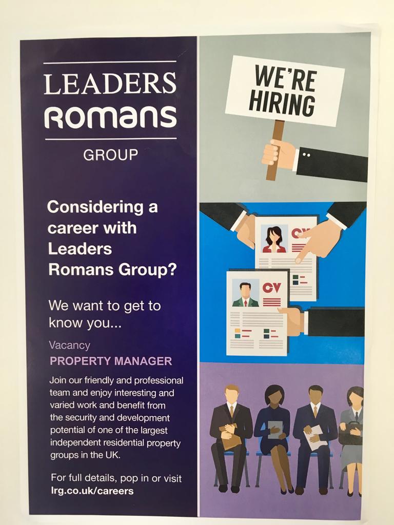 Hot New Job Alert! Come and join our team,we are recruiting for a property manager role! <a href="/AboutEG/">About East Grinstead</a> <a href="/KathyTLeaders/">Kathy Taylor</a>