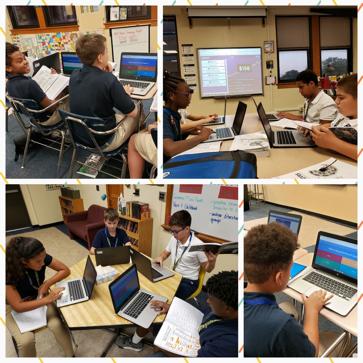 AllisonUSD259's tweet image. Gotta ❤ @gimkit team mode! 😁🤓 The teacher threw the kids for a loop with the new text input questions! 😉 #TeacherWin #SuchFocus #WPSproud