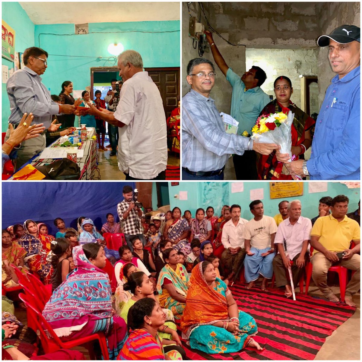 Process of providing new connections to eligible persons in urban slums started today.

Many of these people are forced to take electricity on high rate from neighbours. Some also resort to power theft. The move will reduce illegal activities &amp; increase revenue for @CesuOdisha.