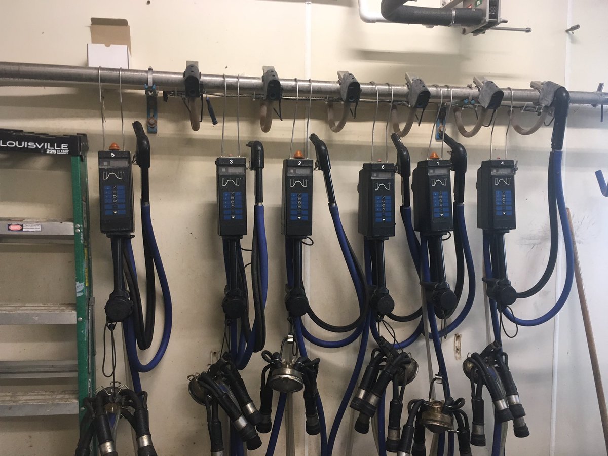 faircrestfarms's tweet photo. 6 Delaval Milk Masters  maintained yearly. 
$600 per unit. 
Retweet’s appreciated! #ontag https://t.co/5D6wcGookq