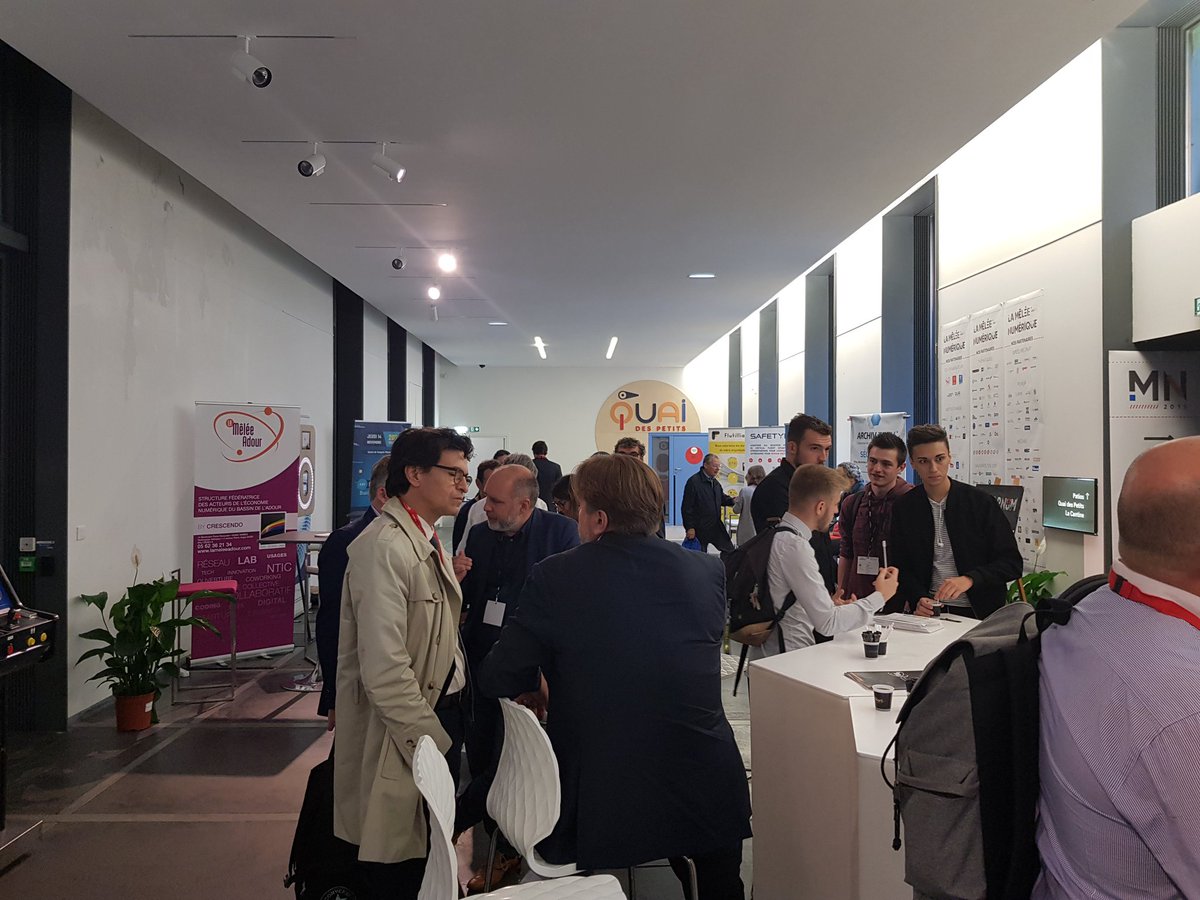 LaMeleeAdour's tweet photo. 3ème journée de la #MeleeNum avec nos membres Archiv Tech, Map Your Dream, Adhetec et @keematicSAS
#Toulouse #Occitanie #numérique #cybersécurité #data #IA https://t.co/ksanOBZ0XQ