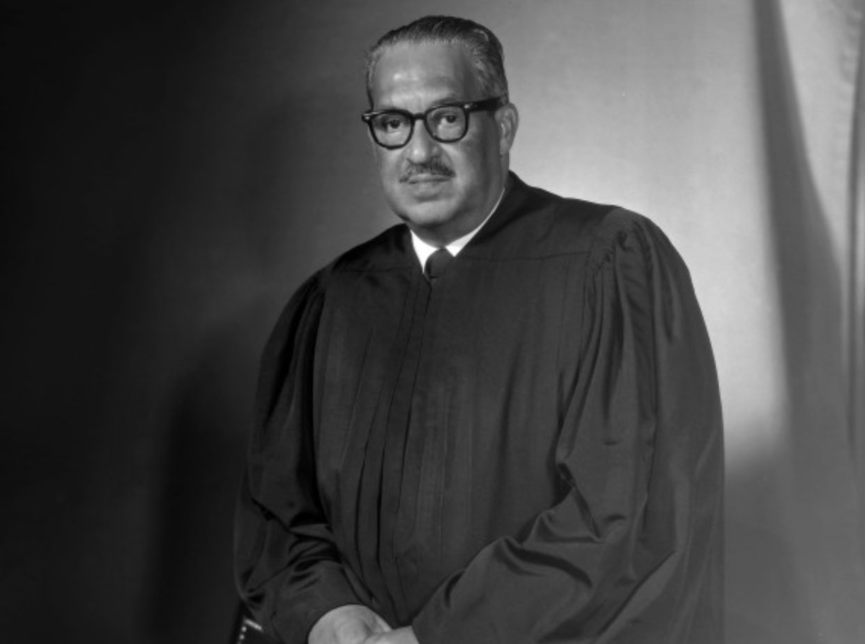 Reese Waters on X This day in 1967 Thurgood Marshall is sworn in as the first black justice of the U.S. Supreme Court https t rpKQ5D4PST X