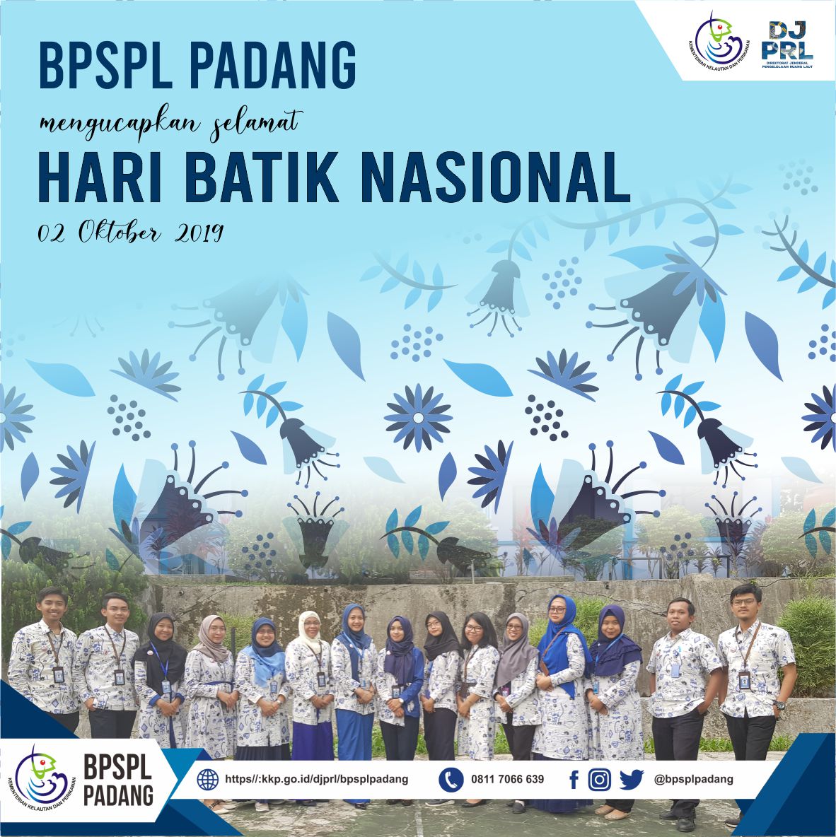 BPRLPadang's tweet photo. #WBK 🤔 Wah Batik Kok !

#SahabatBahari selamat hari batik nasional 😆

Tw ga sih setiap tgl 2 oktober kita memperingati #HariBatikNasional. Bangga gak Batik sdh msk warisan budaya dunia yg diakui #UNESCO

So kuy tunggu apalagi, pakai batikmu &amp; share virus #nasionalisme yah 😆 https://t.co/c5XpnIme09