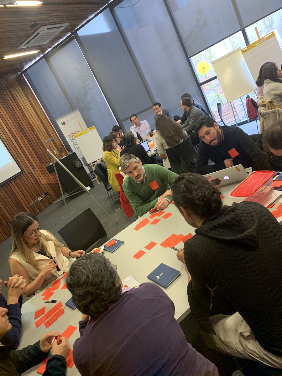 anayc's tweet photo. Tremendos exponentes del #UX conversan e idean el rumbo de esta disciplina en Latinoamérica. Rumbo al manifiesto de #UXLat2019 😊😊 https://t.co/3fLmZyrdLX