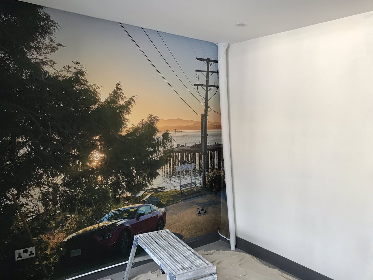 This Onepiece was for a customer with a love for the small Canadian town of Tofino. Attracting tourists for the scenic beauty, whale watching and great surfing. There is a real nostalgic vibe to this image...
#onepiecewallmurals #wallpaperwednesday #tofinoair