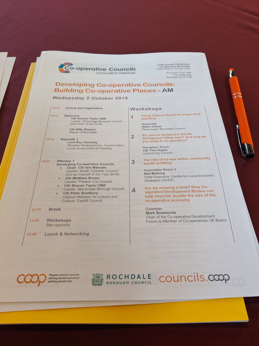 GCC_ESI's tweet photo. Attending the Co-operative Council Innovation Network Annual Conference 2019 in the magnificent Rochdale Town Hall. https://t.co/bfBh3EViVp