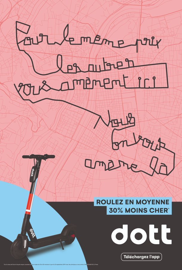 MarcelAgency's tweet photo. Découvrez toutes les raisons de choisir @Dott_france avec notre dernière campagne ⬇️
#Wearedott https://t.co/8iimboxmq4
