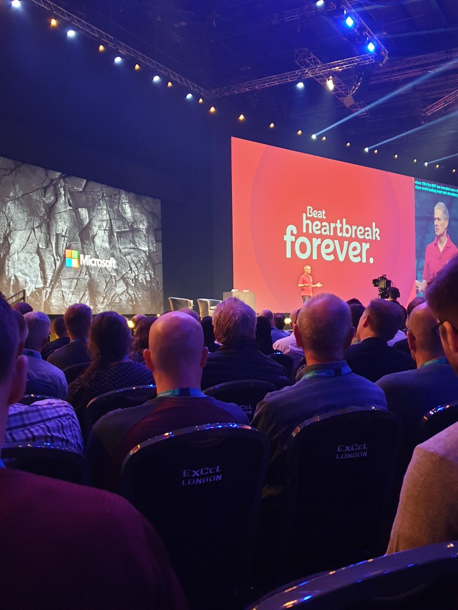 J_Sass's tweet photo. I always love to see charities talking about the importance of data. In my opinion, charities and healthcare can and will be two of the best examples of data being used for good @TheBHF #FutureDecoded https://t.co/PkITqFc5ff
