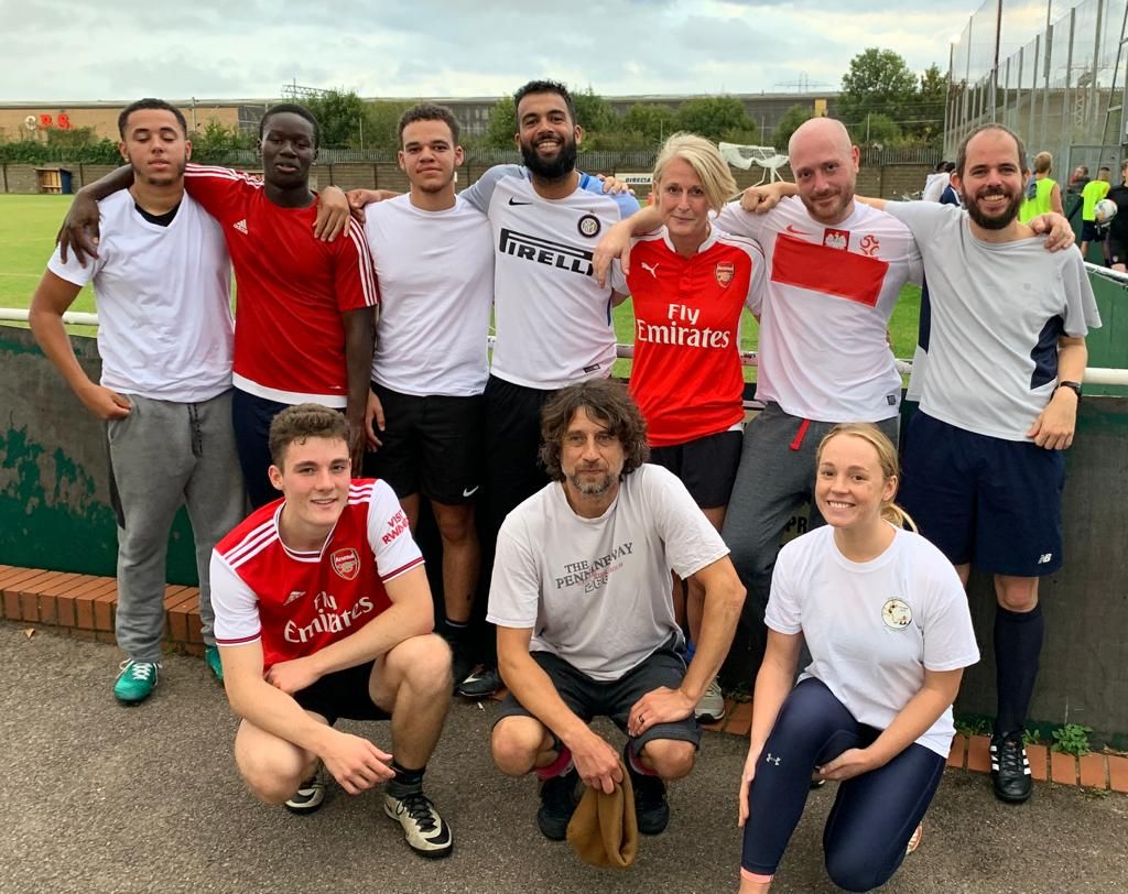 HighgatePri's tweet photo. Our staff football team played brilliantly last week in the Haringey Schools Staff Football tournament. It's the taking part, not the winning that counts! Next time... #Haringey #StaffFootball #healthybodiesandminds #highgate https://t.co/33fO5iSteH