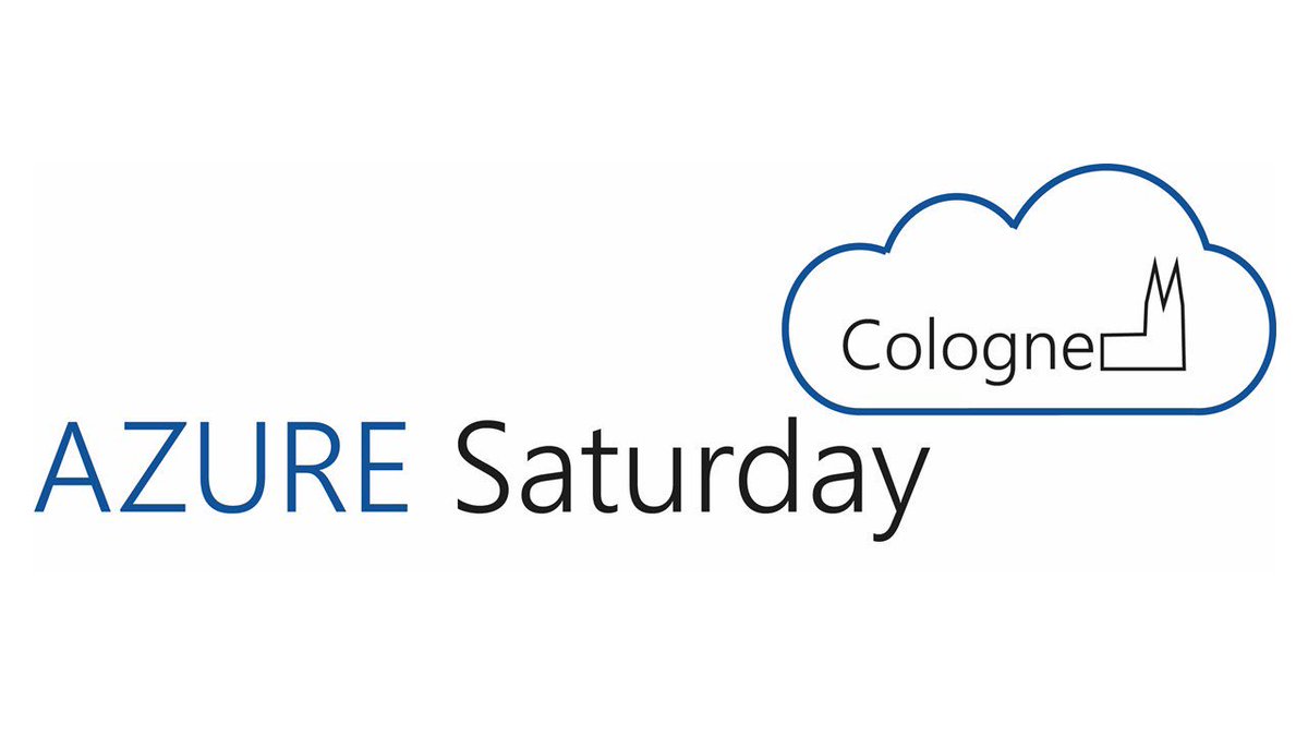 azurecgn's tweet photo. We are happy to announce the first #AzureSaturdayCGN 2019 in Cologne on December 7 
Stay tuned for more information!  

Wir freuen uns den ersten #AzureSaturdayCGN 2019 in Köln ankündigen am 7. Dezember zu dürfen. 
Alle weiteren Informationen folgen hier! 

#AzureSaturdayCGN https://t.co/z5HrhWdram