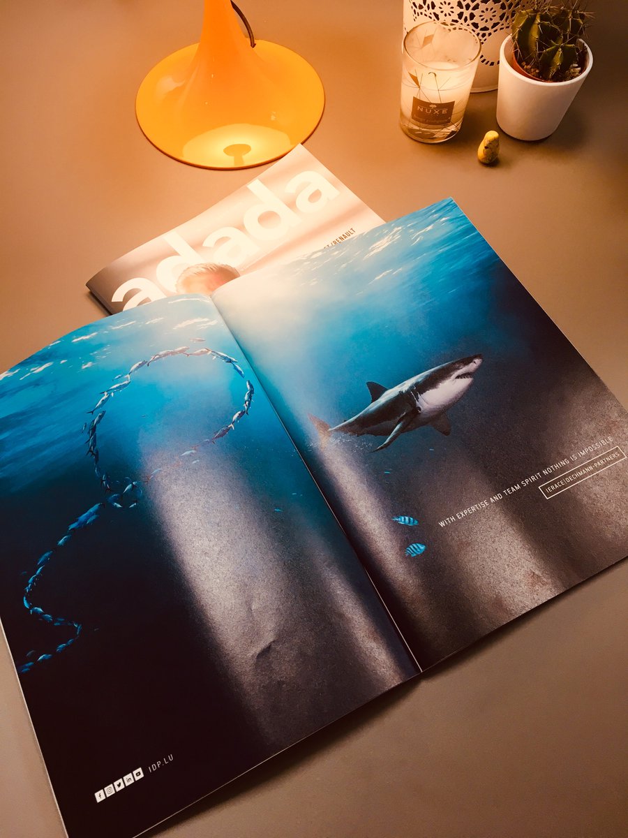 With expertise and team spirit nothing is impossible!
Le deuxième numéro de Adada vient de sortir avec à l'intérieur nos campagnes et un article sur l'expertise de ID+P en termes de Media Planning / Buying.
#communication #marketing #advertising #idplux #luxembourg <a href="/adada_lu/">adada</a>