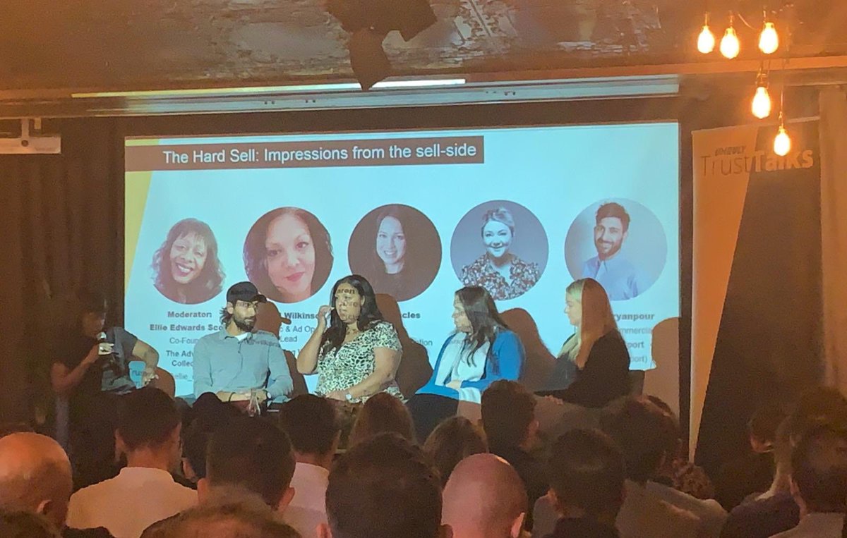 Wonderful mornind with <a href="/unrulyco/">Unruly</a>  on their #unrulytrusttalks panel moderated by the fabulously <a href="/ellie_escott/">Ellie Edwards-Scott</a>