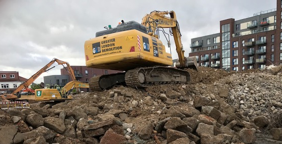 GLDemolition's tweet photo. Demolition successfully delivered, processing underway, in preparation for crushing  #crushhour #recycling https://t.co/Sg5sfmIxZJ