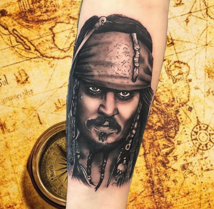 Jack Sparrow Tattoo 2  Nyein Tattoo Studio  Facebook