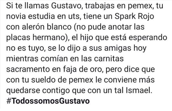CucaLaGuarra's tweet photo. Me pregunto cuantos "Gustavos" habrá en el mundo (según las estadísticas un 20%) pagando pensión por un hijo que no es suyo siquiera.
#TodosSomosGustavo #MGTOW #4everFree https://t.co/W9wS6c2DHT