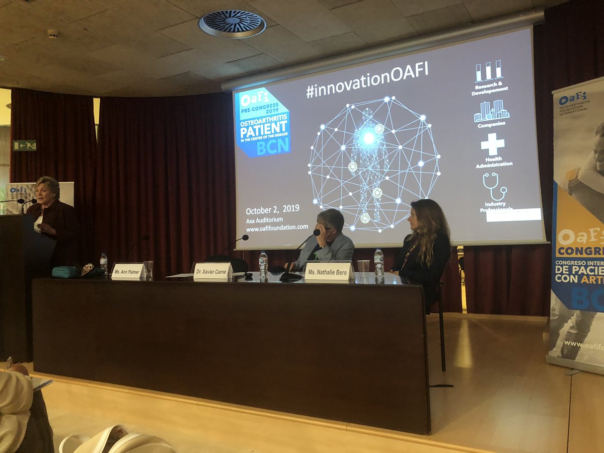 Sermes CRO (@sermescro) on Twitter photo We have listened to Ms Ann Palmer, president of <a href="/ArthritisFdn/">Arthritis Foundation</a>, which made a short description of USA status referred to OA, really interesting! #innovationOAFI <a href="/FundacionSermes/">Fundación Sermes</a> #valueforpatients #patientsfirst <a href="/OAFIFoundation/">OAFI Foundation</a> We have listened to Ms Ann Palmer, president of <a href="/ArthritisFdn/">Arthritis Foundation</a>, which made a short description of USA status referred to OA, really interesting! #innovationOAFI <a href="/FundacionSermes/">Fundación Sermes</a> #valueforpatients #patientsfirst <a href="/OAFIFoundation/">OAFI Foundation</a>